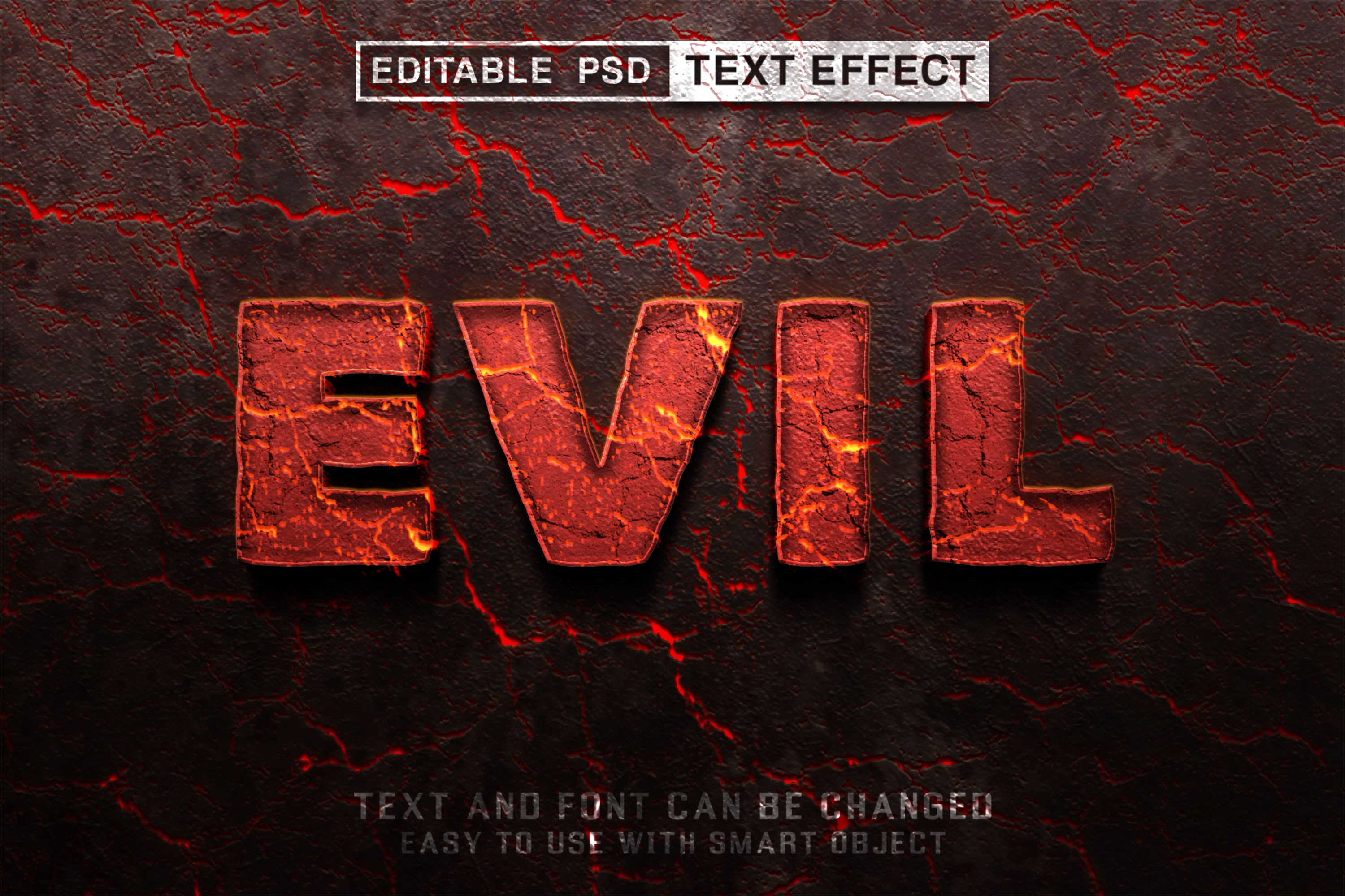 Hell Editable Text Effect — Teletype