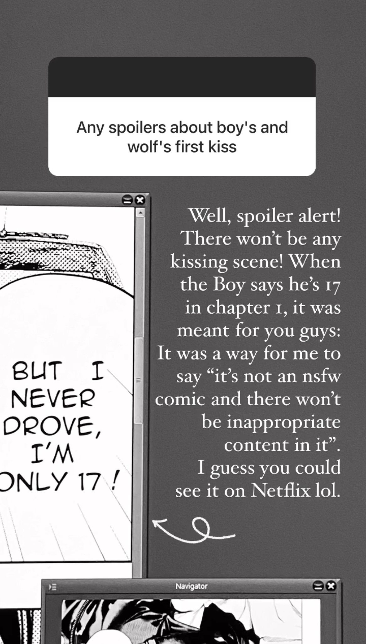 The Boy & The Wolf #FAQ — Teletype