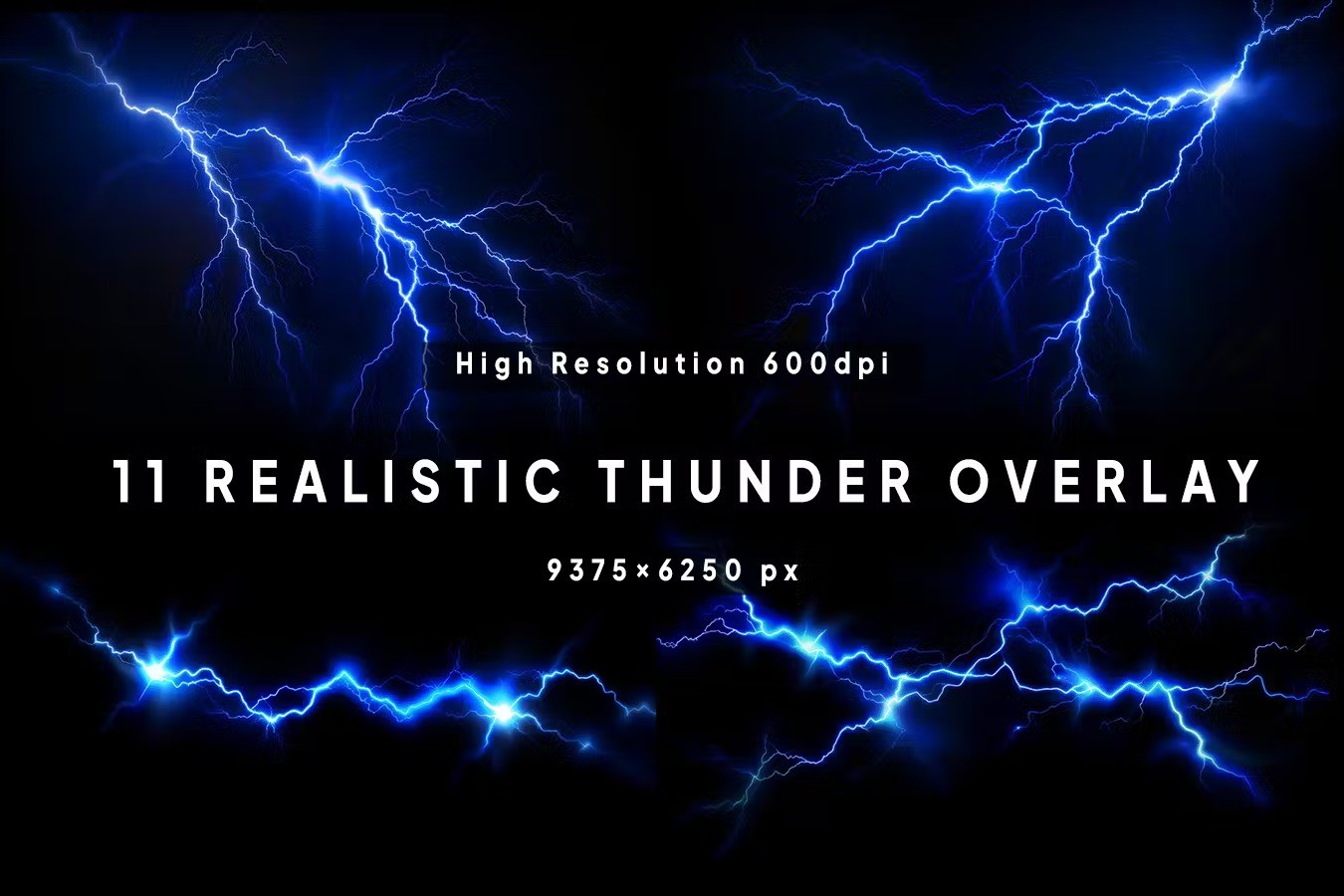 Realistic Thunder Overlay — Teletype