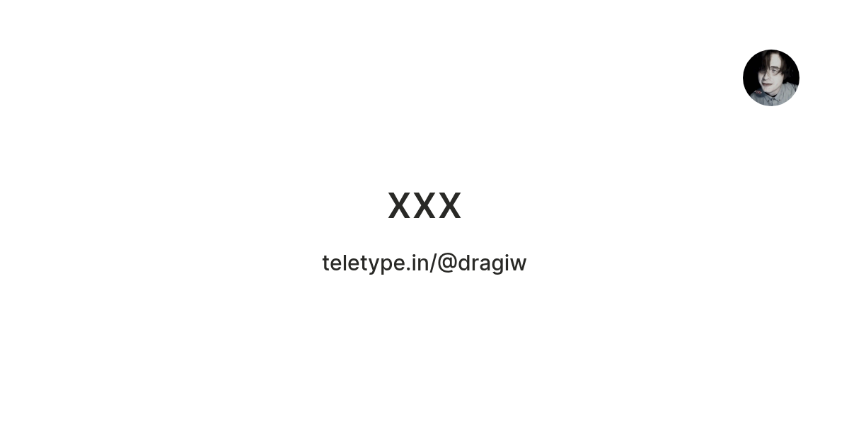 xxx — Teletype