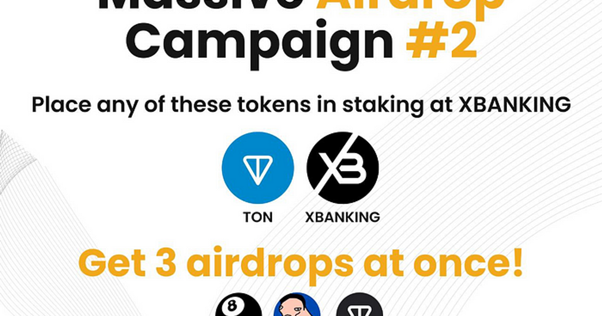 Новая масштабная 🎁 AIRDROP 🎁 кампания #2 — Teletype