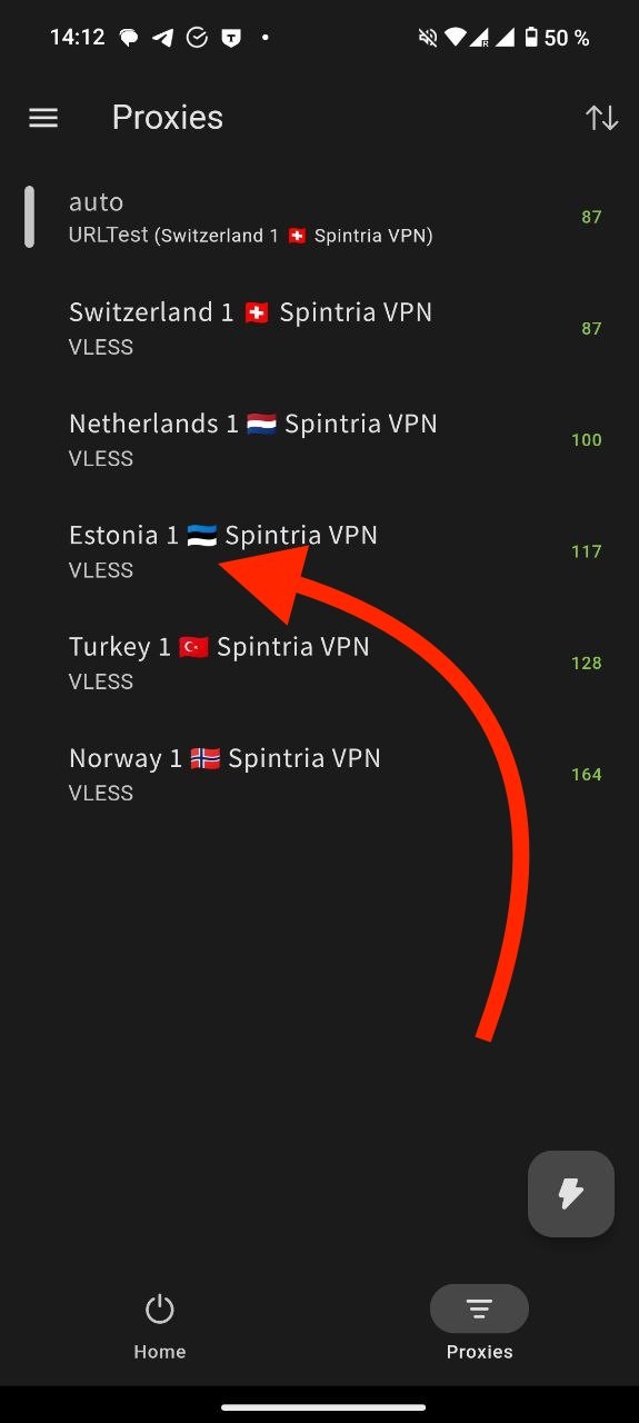Spintria VPN на Android — Teletype