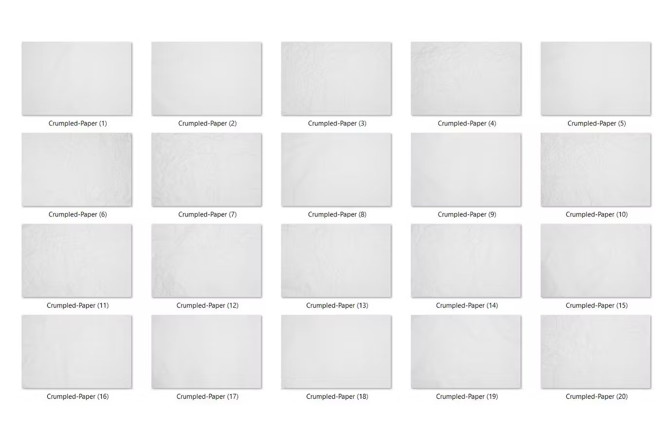 20 Crumpled Texture HQ — Teletype