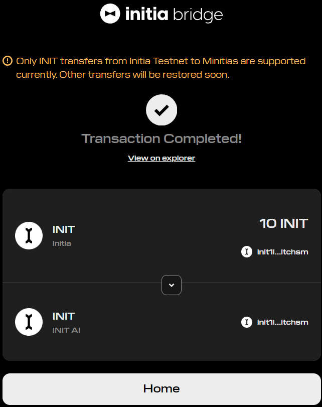 INITIA TESTNET - ЧАСТЬ 2 — Teletype