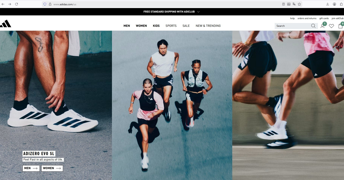 REFUND ADIDAS — Teletype