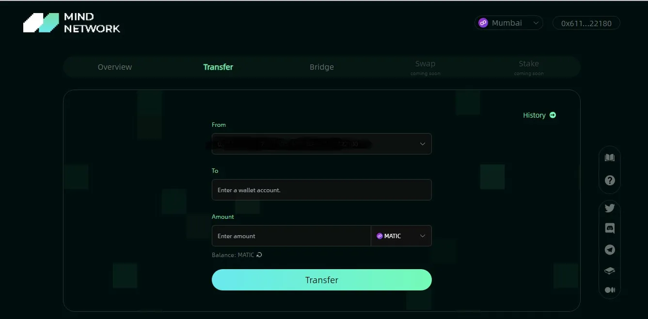 Mind Network Testnet — Teletype