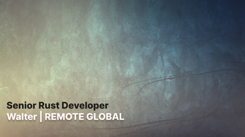 Senior Rust Developer — Teletype