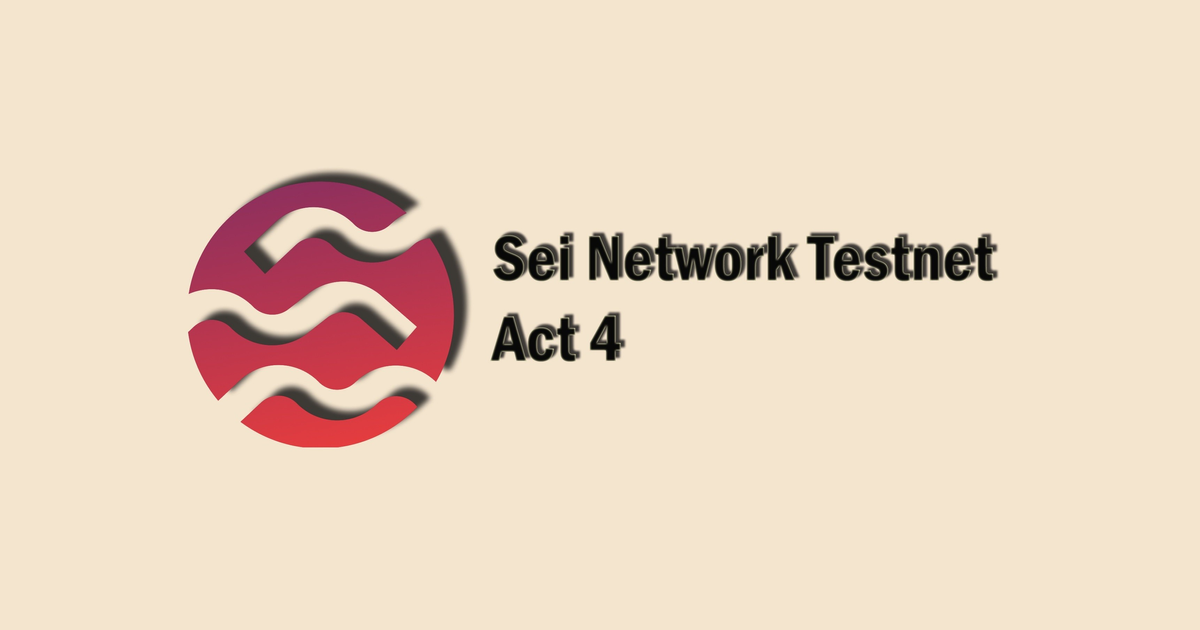 Sei Network Testnet [Гайд] — Teletype