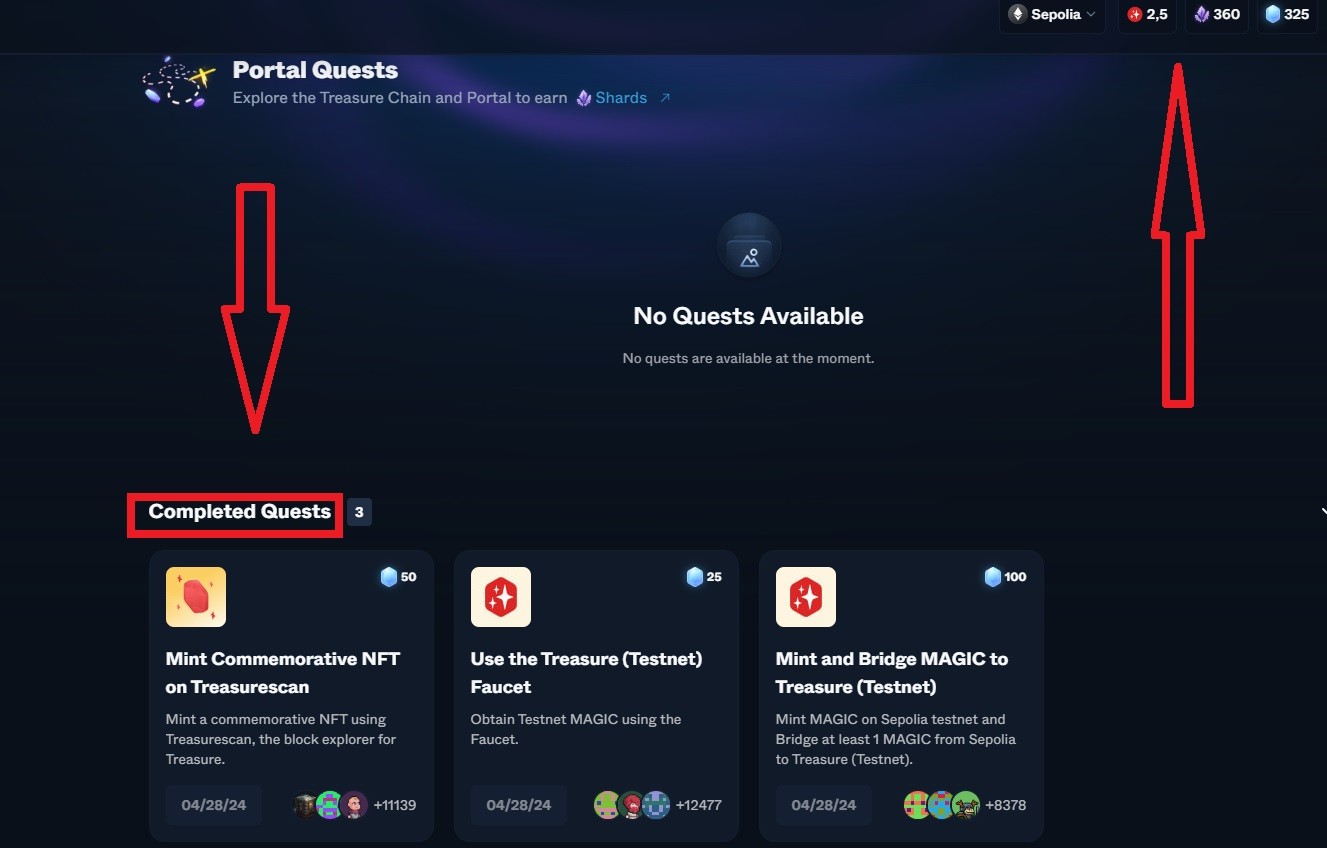 Treasure DAO Выполняем Ruby Testnet. — Teletype