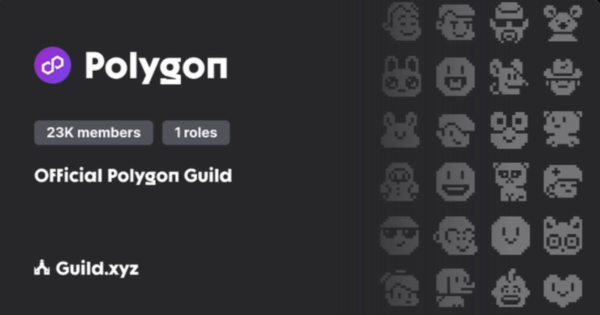 Забираем роли в Guild от Polygon и бейджи — Teletype