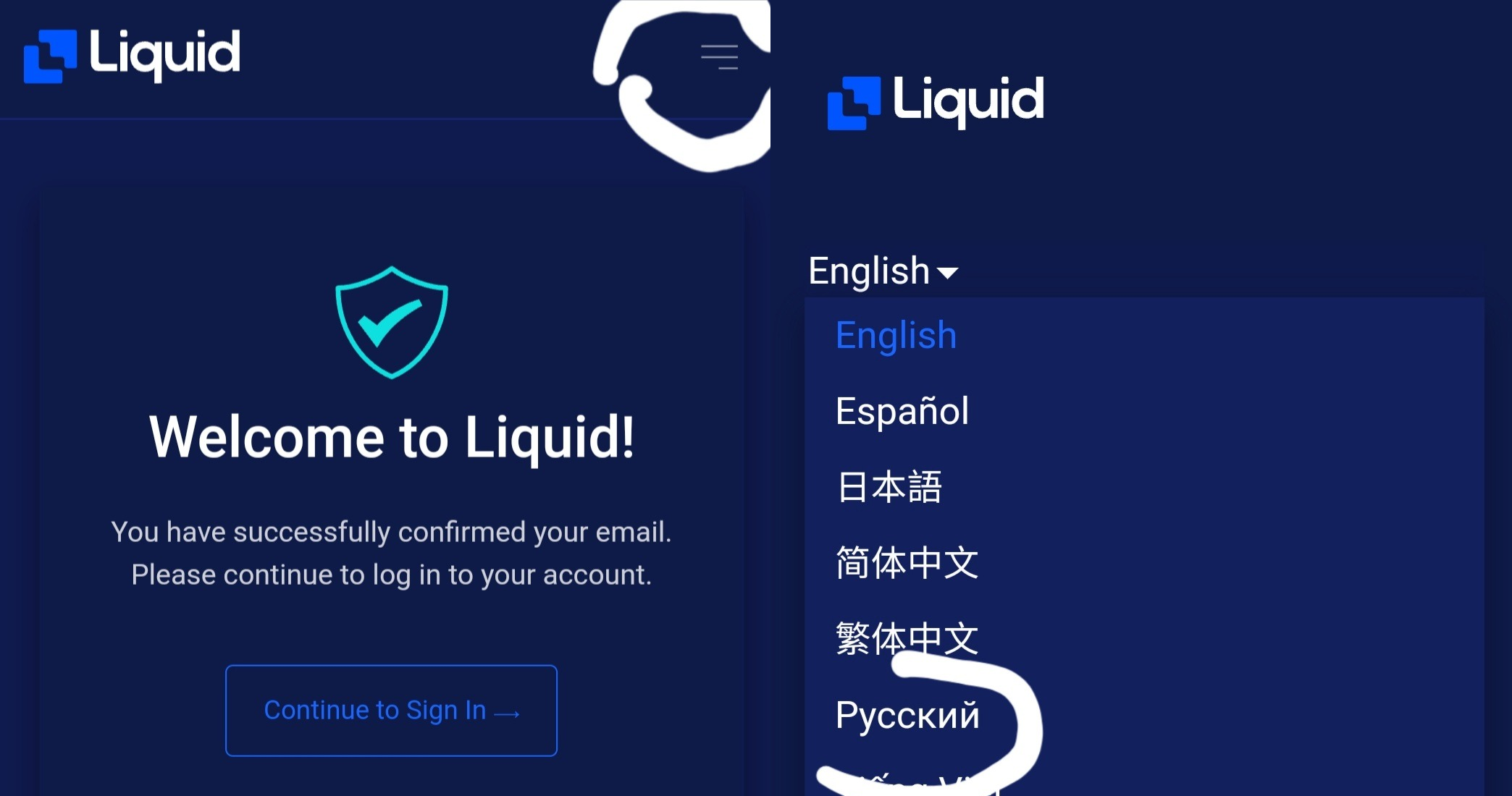 Liquid - верификация — Teletype
