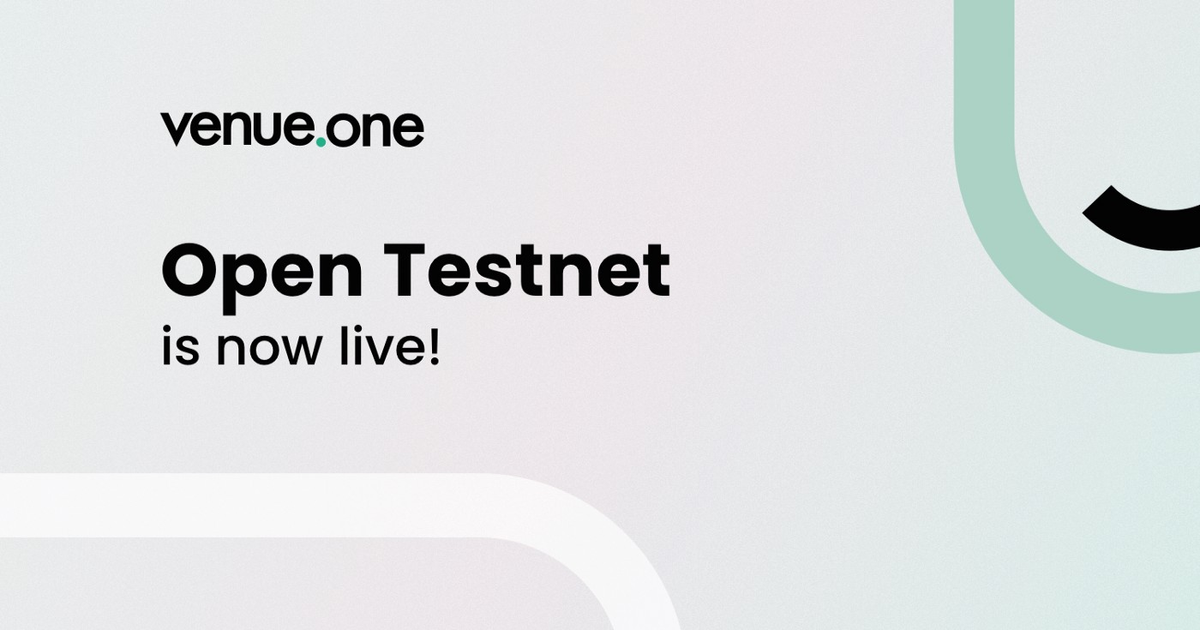 Venue One Testnet - Step by step instructions for participation. — Teletype