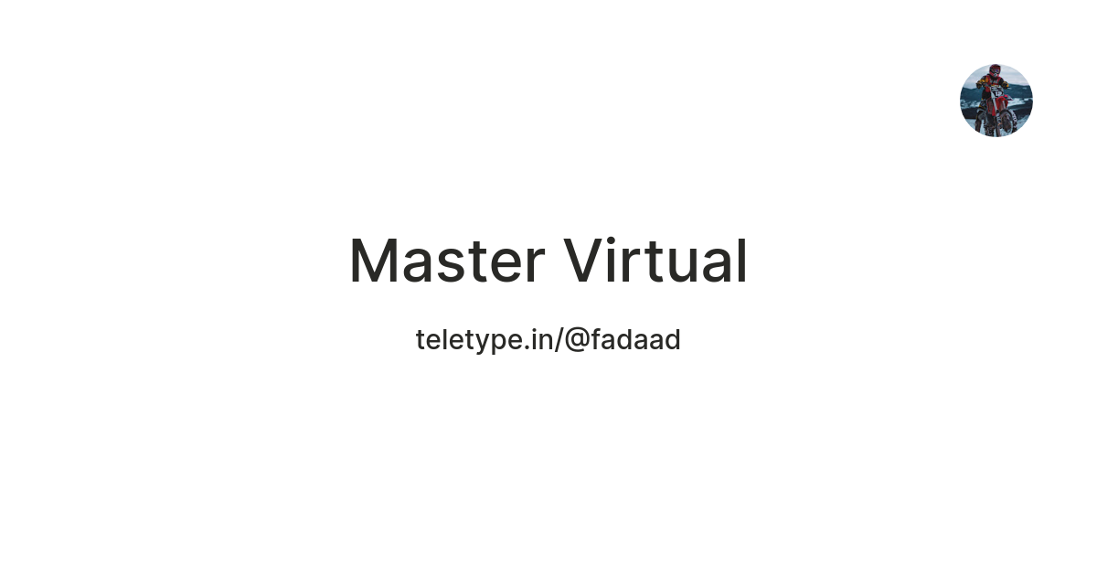 Master Virtual — Teletype