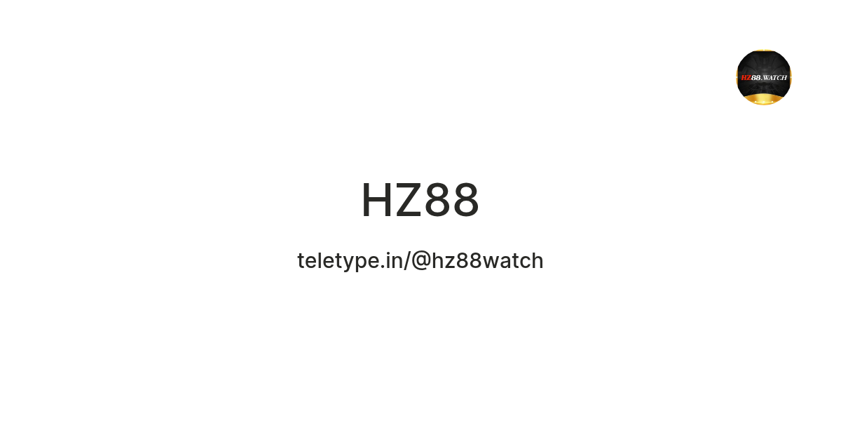 HZ88 — Teletype