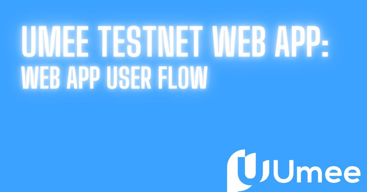 Testnet от Umee — Teletype