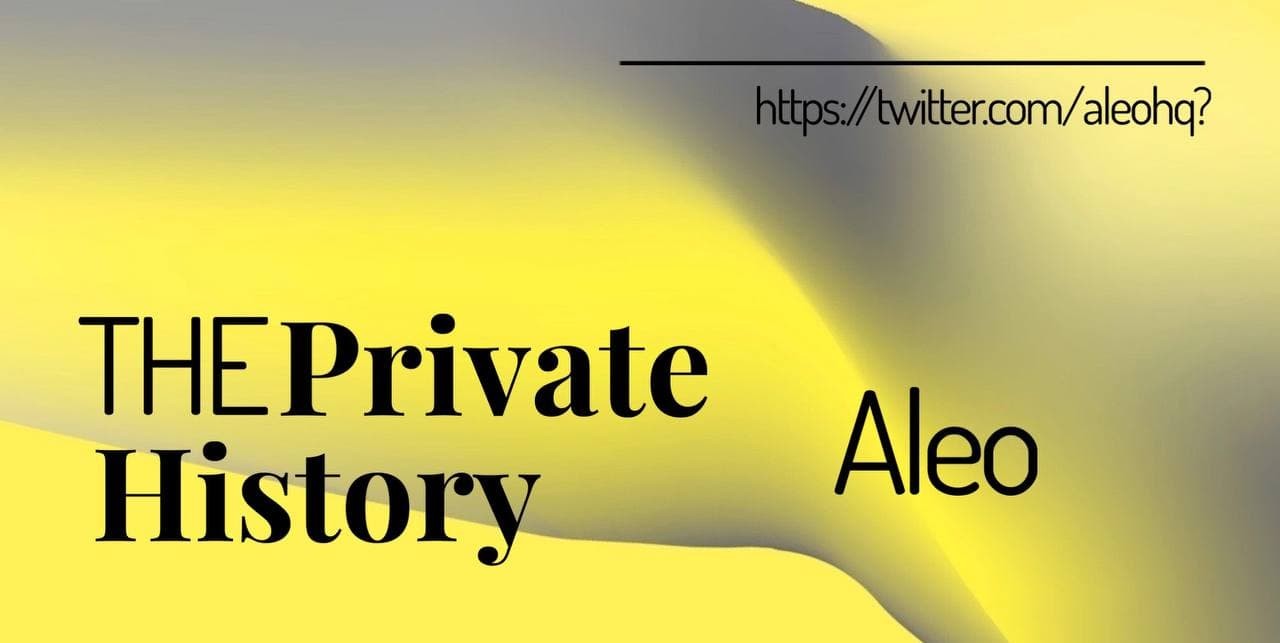 Aleo – экосистема вычисления доказательств! — Teletype