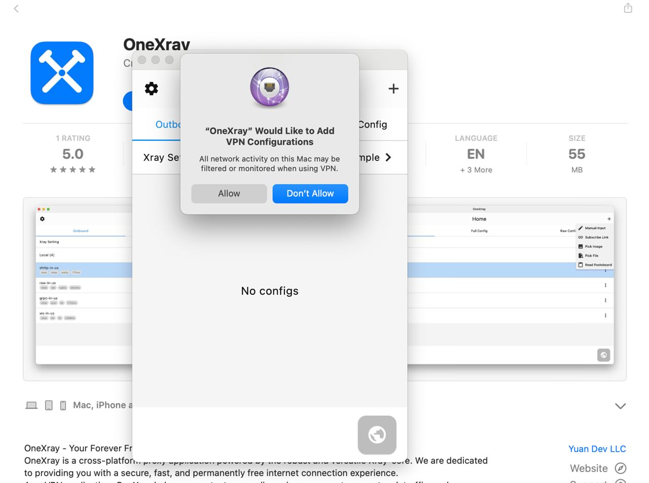 Инструкция подключения по протоколу VLESS на IOS & macOS — Teletype