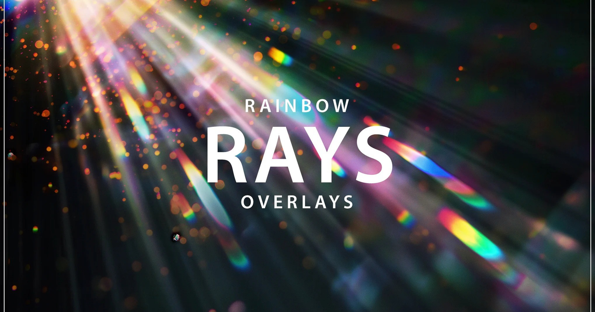Rainbow Rays Overlays — Teletype