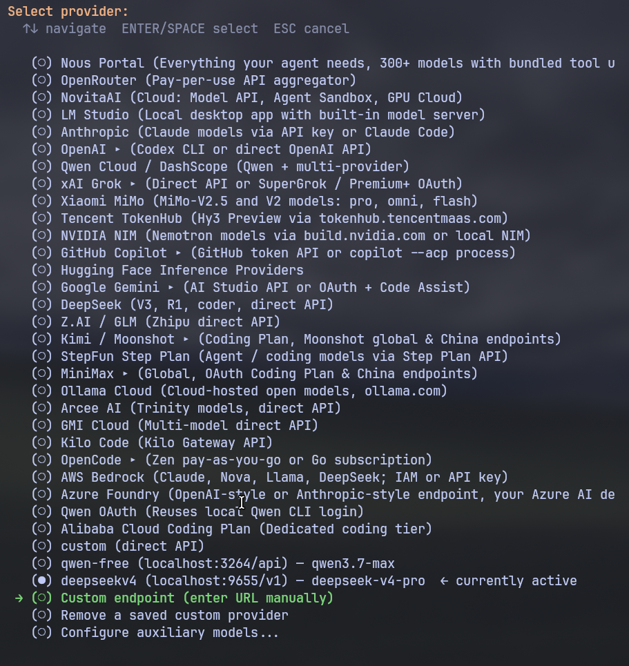 Запуск ИИ агента Hermes с бесплатным API — Teletype